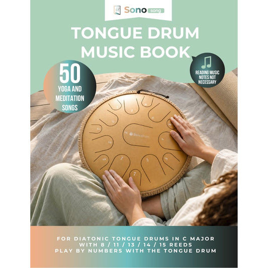 tongue drum music book yoga meditation