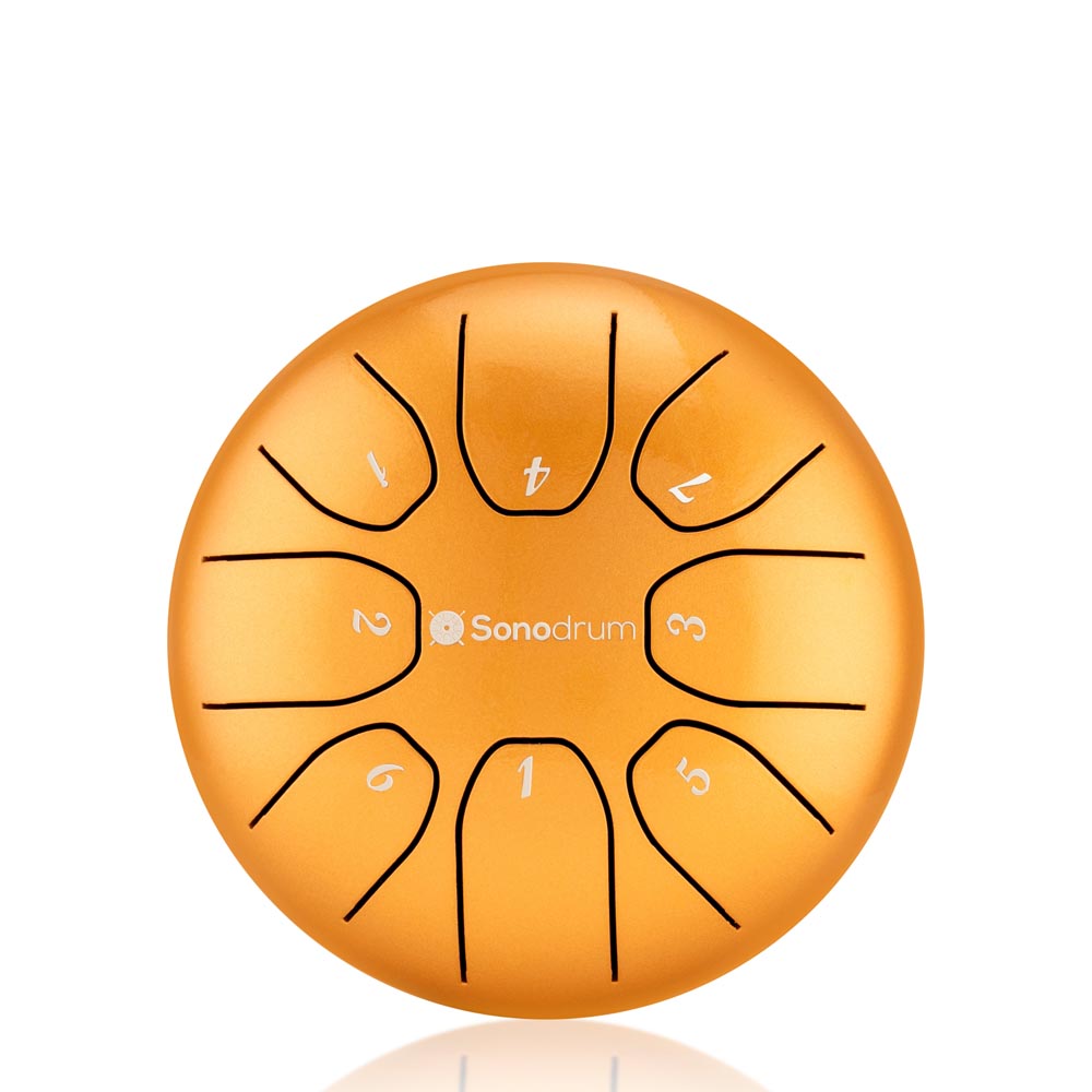 🥁 Sonodrum Steel Tongue Drum Standard - C Major - 8 Tongues