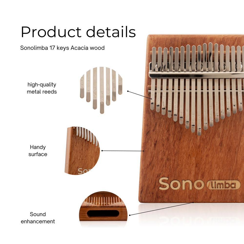 SonolimbaCalimba17keysAcaciawoodCMajorProductdetails