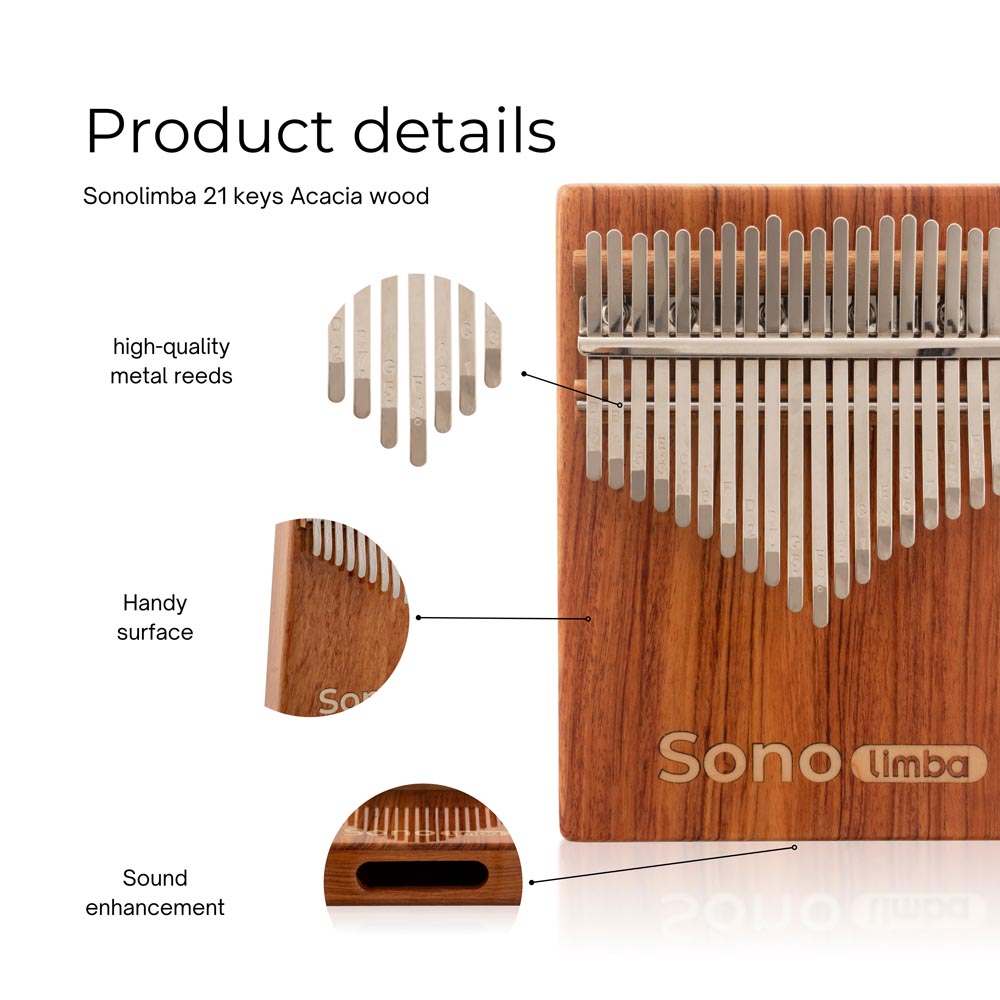 SonolimbaCalimba21keysAcaciawoodCMinorProductdetails
