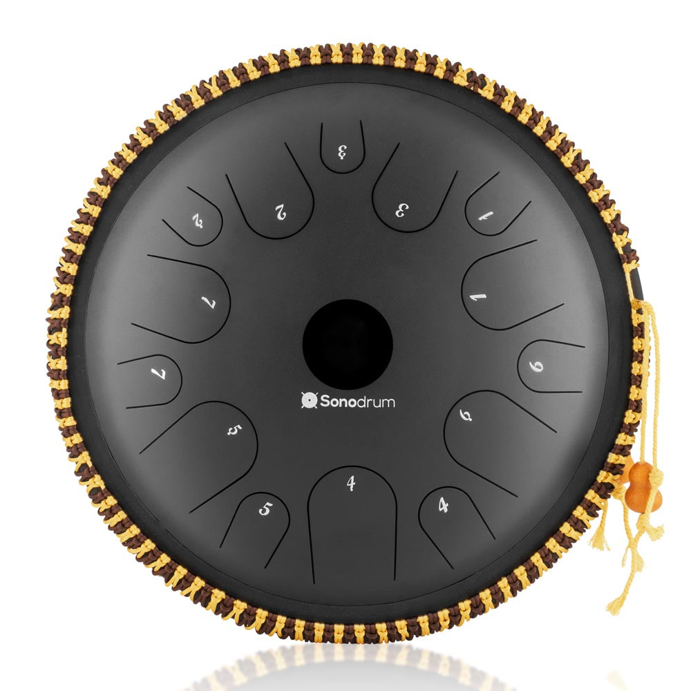 SonodrumSteelTongueDrumExclusive-14Inches_14Tongues_CMajor-Black
