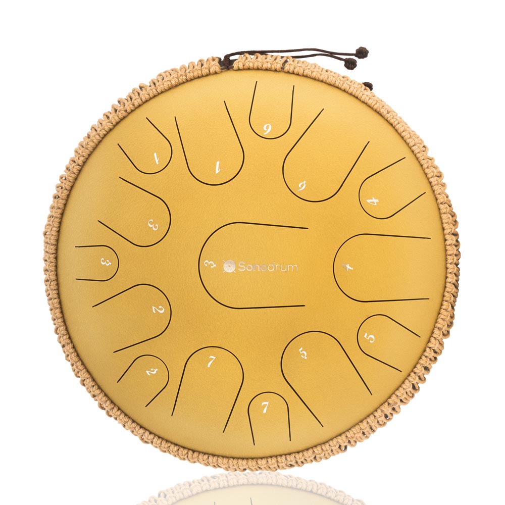     SonodrumSteelTongueDrumPremium-13Inches_15Tongues_CMajor-Gold