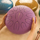 SonodrumSteelTongueDrumStandard-12Inches_11Tongues_CMajor-Hand-Lilac