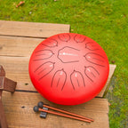 SonodrumSteelTongueDrumStandard-12Inches_11Tongues_CMajor-Nature-Red