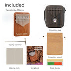 SonolimbaCalimba17KeysAfricanCoralwoodC-MajorIncludedinthepackage