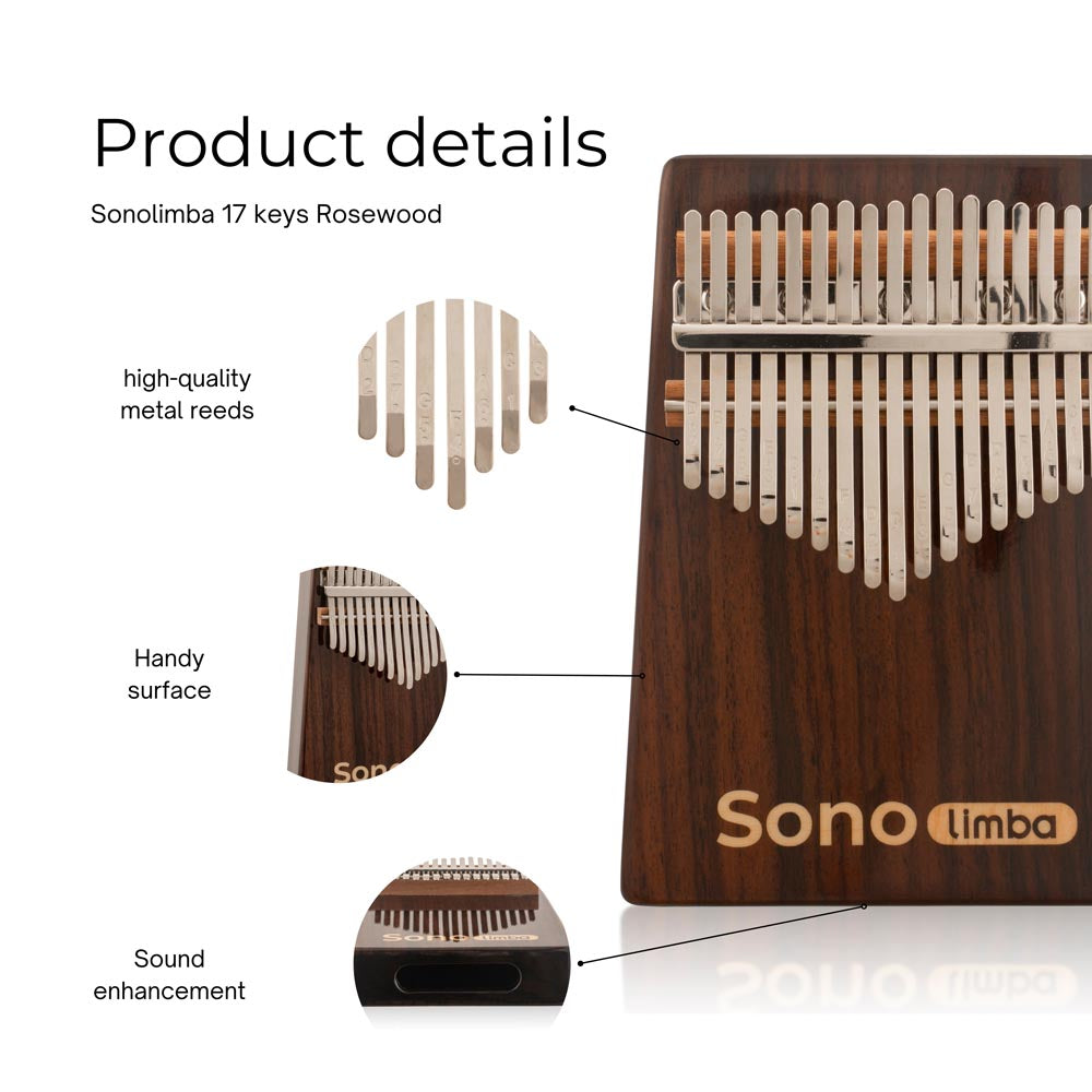     SonolimbaCalimba17keysRosewoodCMajorProductdetails