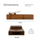 SonolimbaCalimba17keysWalnutwoodDimensions