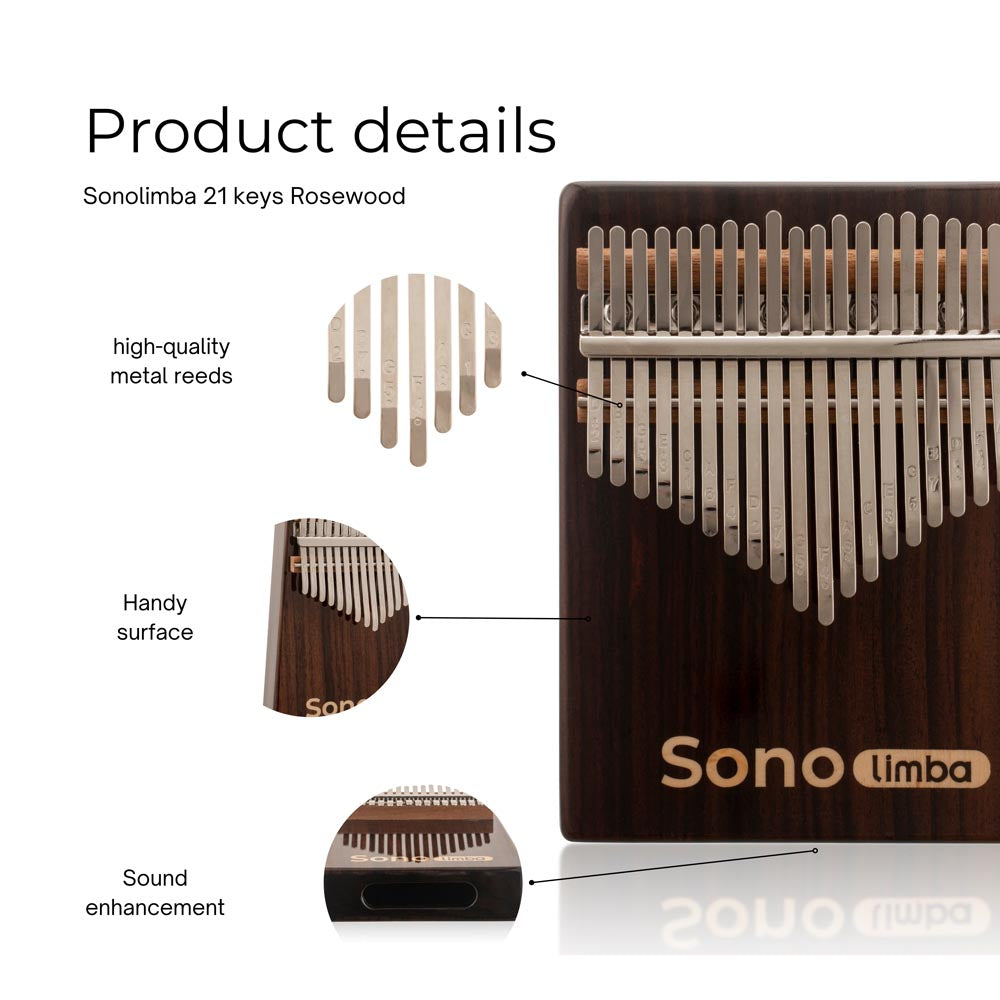 SonolimbaKalimba21keysRosewoodCMajorProductdetails