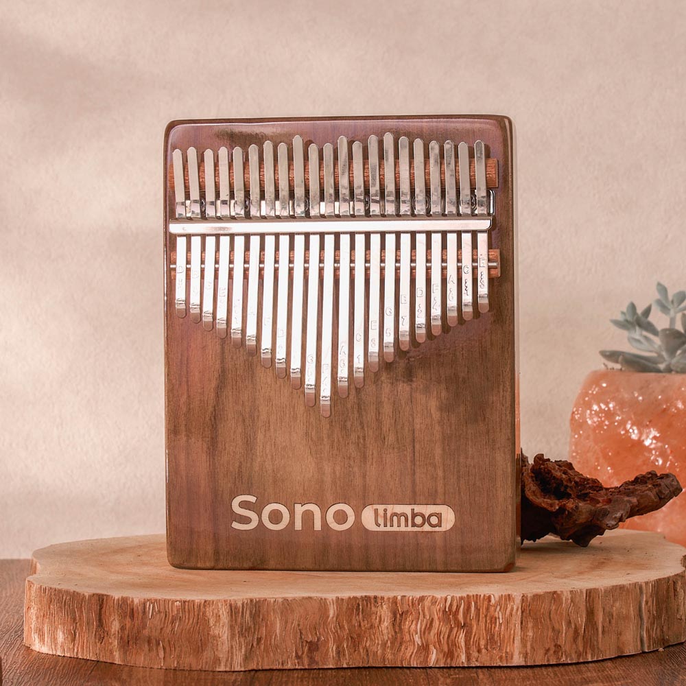 SonolimbaCalimba21keysWalnutwoodFlower