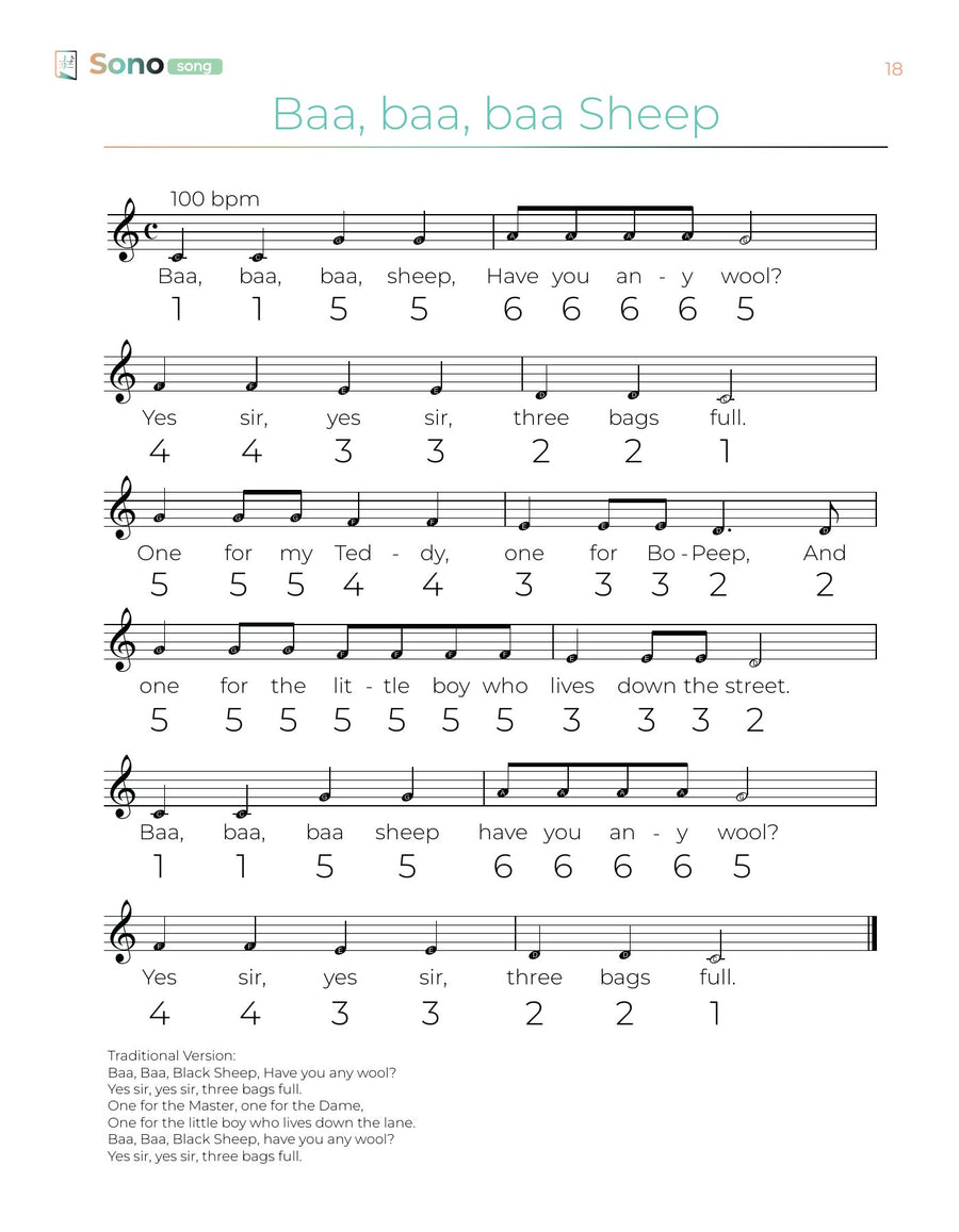 Page 3 from English Children’s Songs