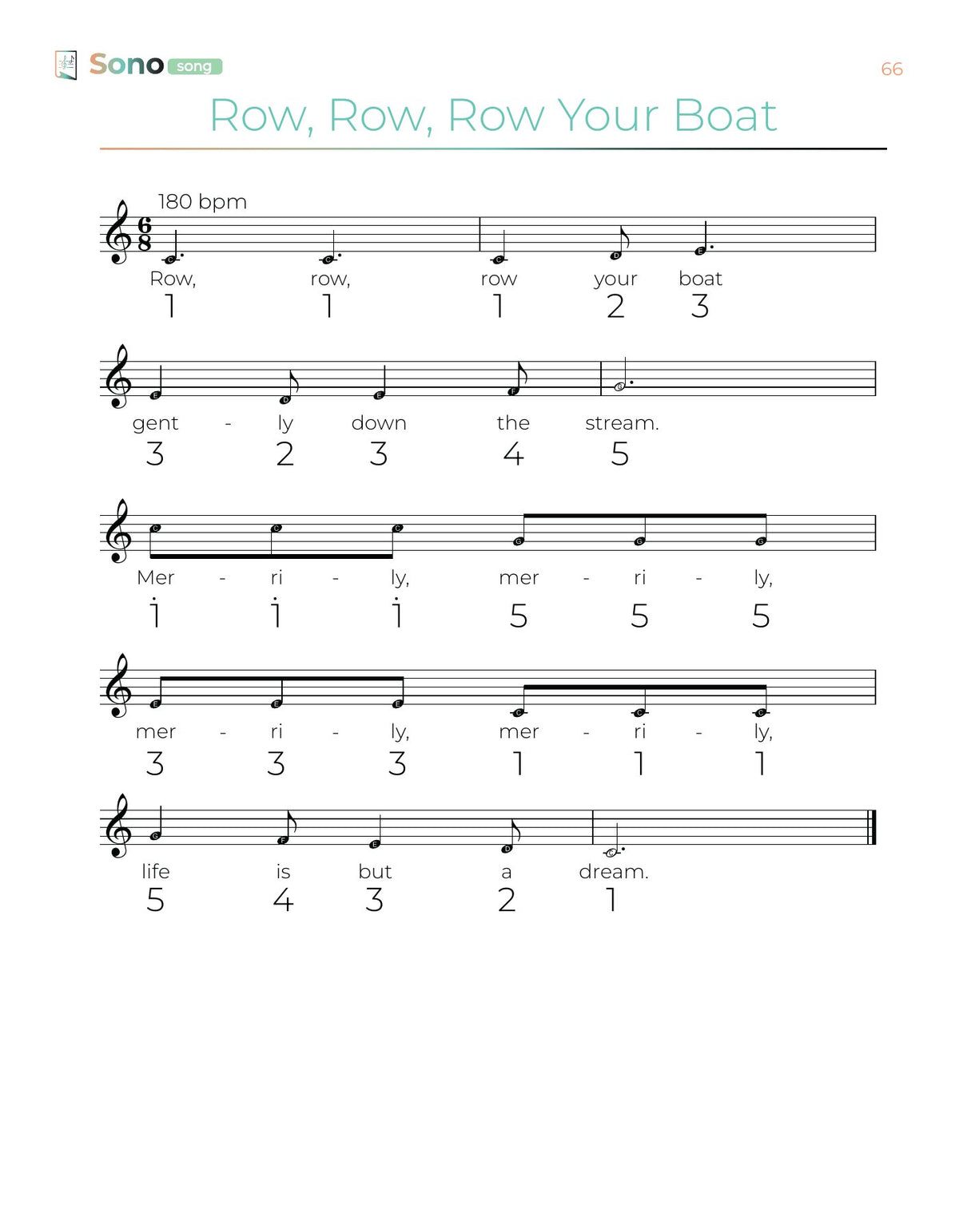 Page 4 from English Children’s Songs