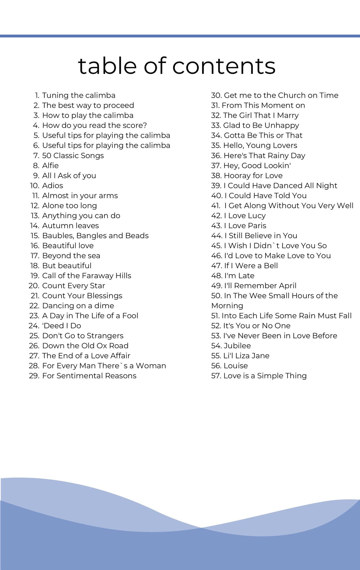 Page 1 from Classic Songs