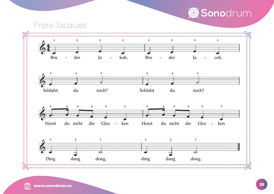 Page 3 from Kalimba Songbook