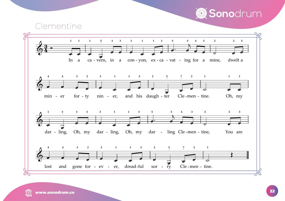 Page 4 from Kalimba Songbook