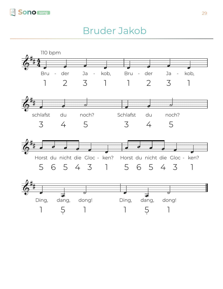 Page 4 from German Children's Songs