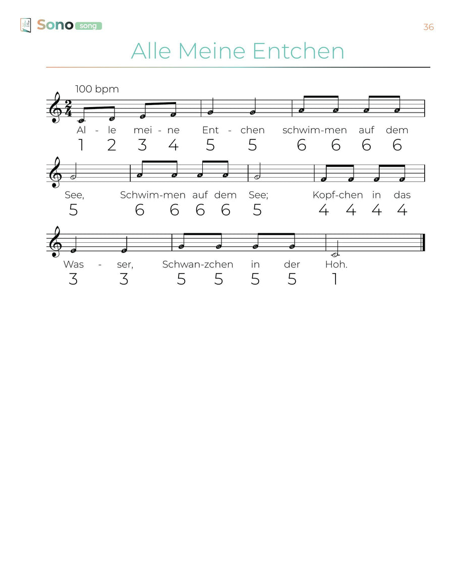 Page 3 from German Children's Songs