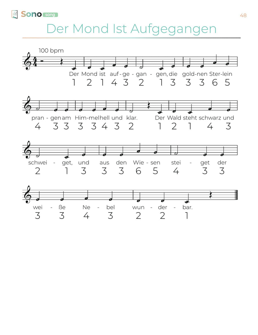 Page 4 from German Children's Songs