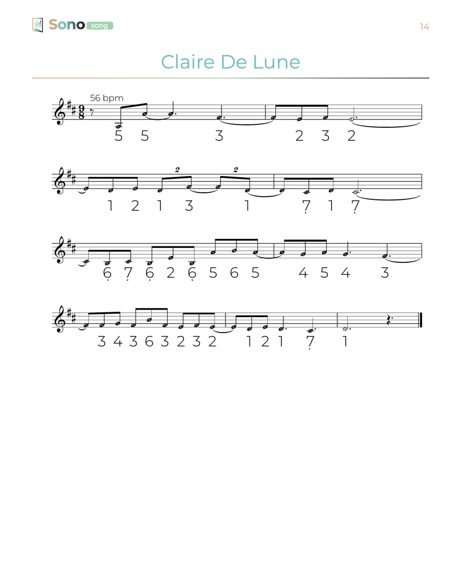 Page 3 from Relaxing, Yoga and Meditation Songs