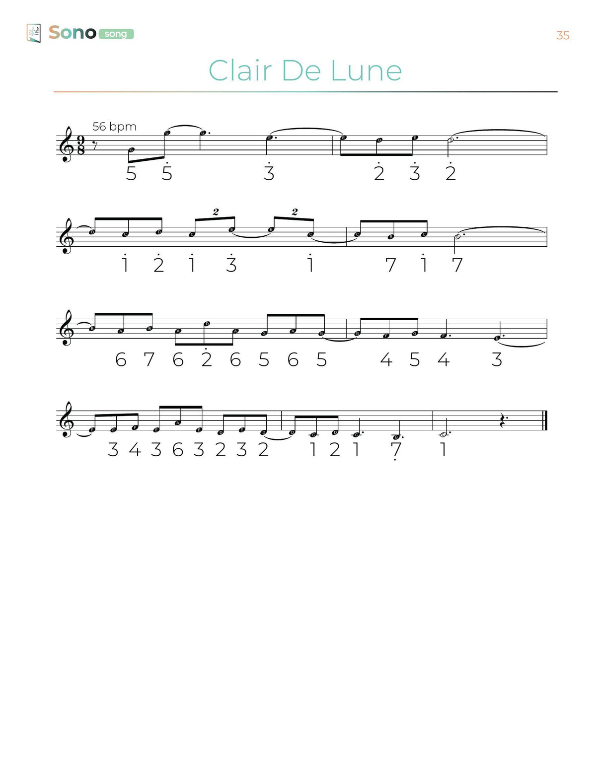 Page 3 from Relaxing, Yoga and Meditation Songs