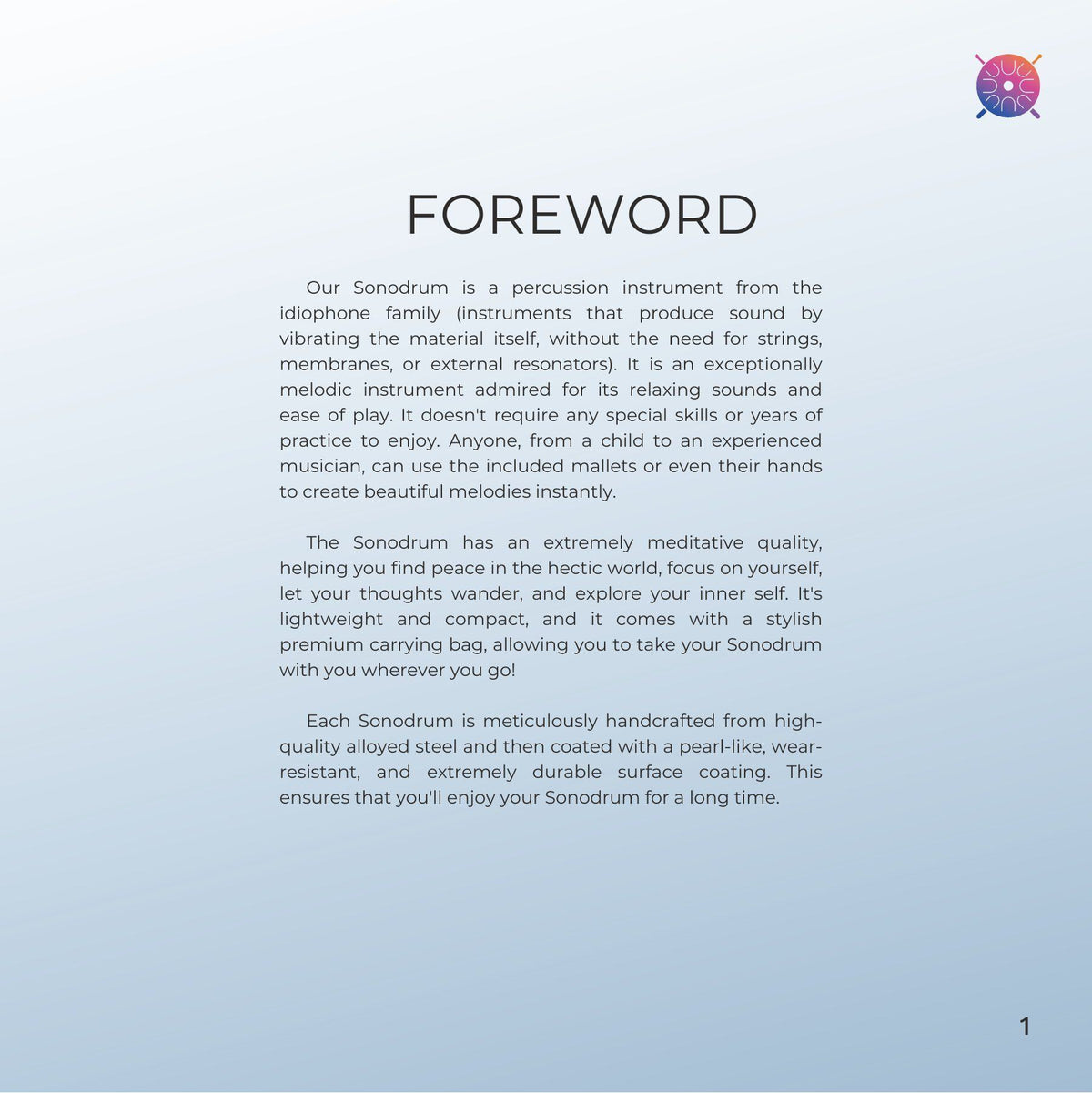 Page 2 from Tongue Drum Songbook