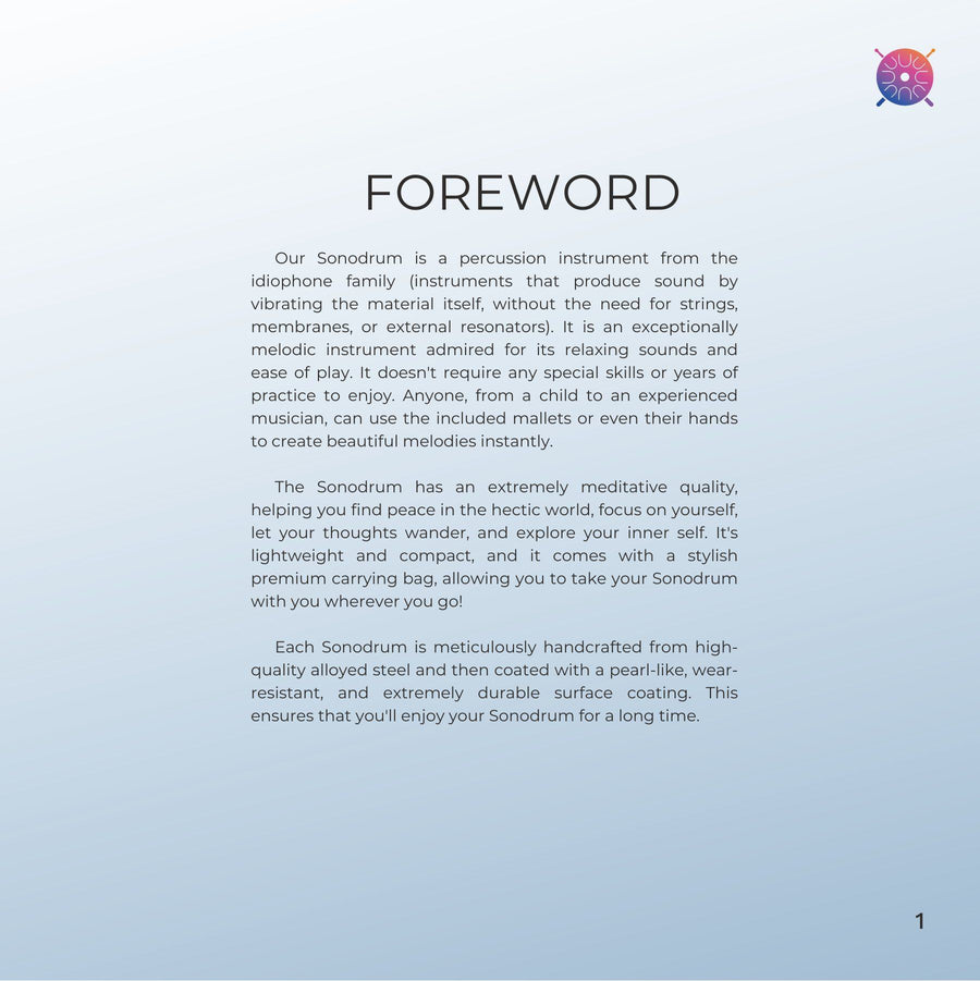 Page 2 from Tongue Drum Songbook