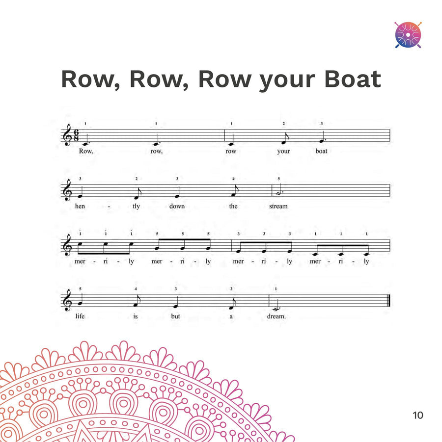 Page 3 from Tongue Drum Songbook