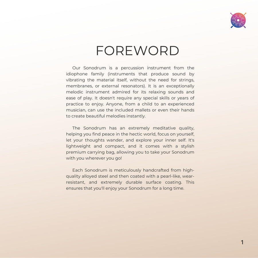 Page 2 from Tongue Drum Songbook